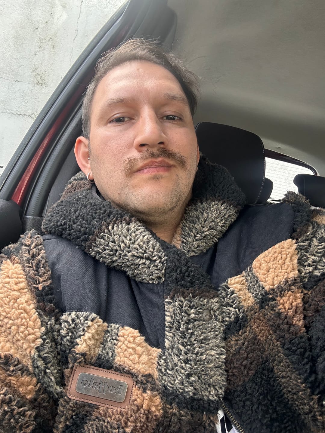 Customer photo review of Chaqueta Reversible Chipodos Print Hombre