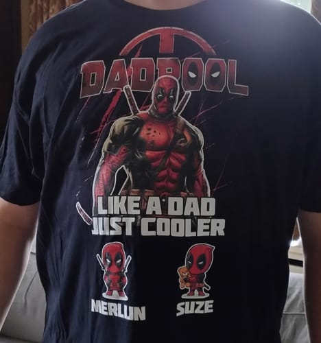 Customer photo review of Dadpool - custom made