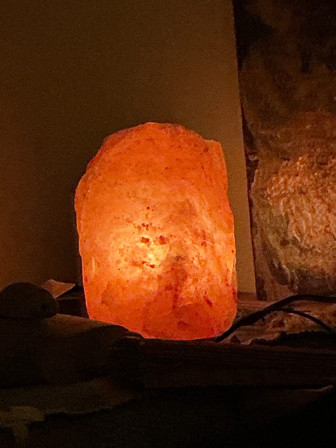 Customer photo review of Original Himalayan Salt Lamp (Medium)