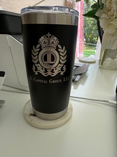 Customer photo review of (6 Pieces) Custom Laser Engraved - 20oz Tumblers