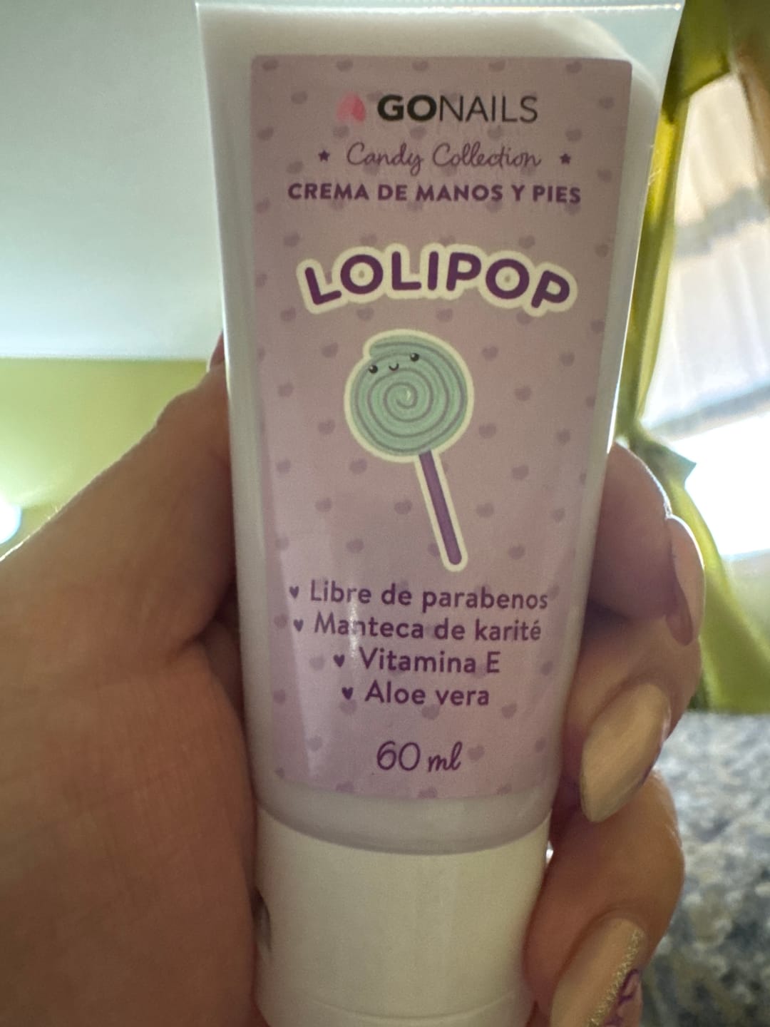 Customer photo review of Crema de Manos y Pies - Lolipop 60 ml