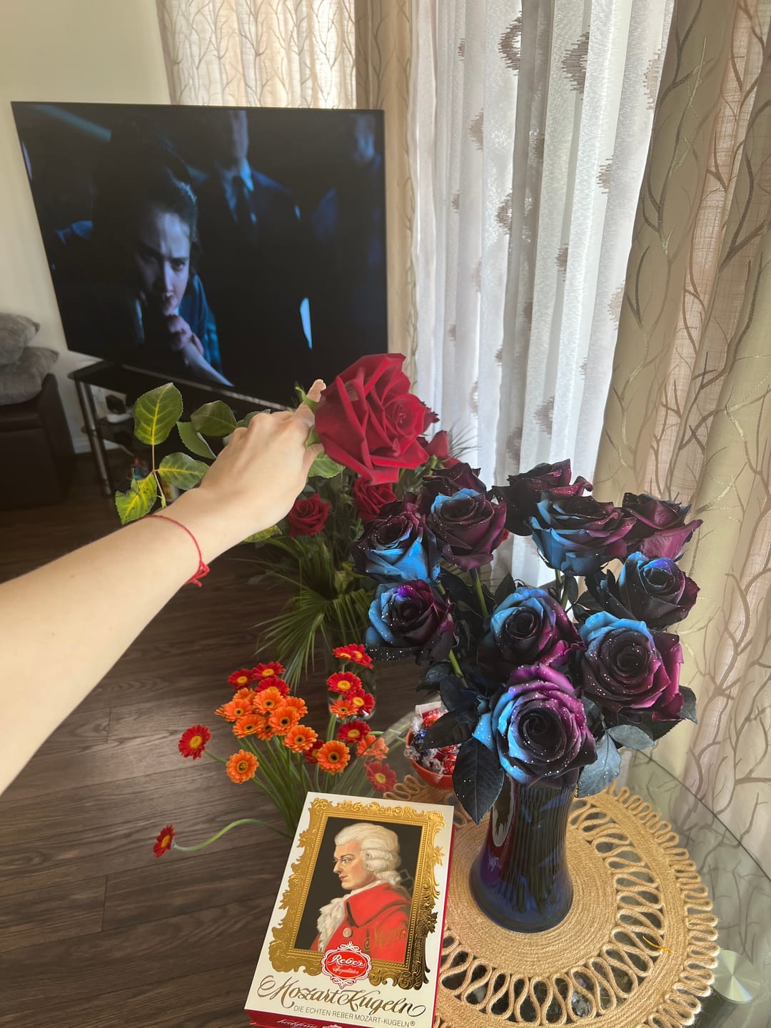 Customer photo review of Starry Galaxy Roses
