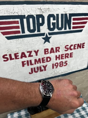 Customer photo review of Five Eye Nylon Watch Strap - Solid