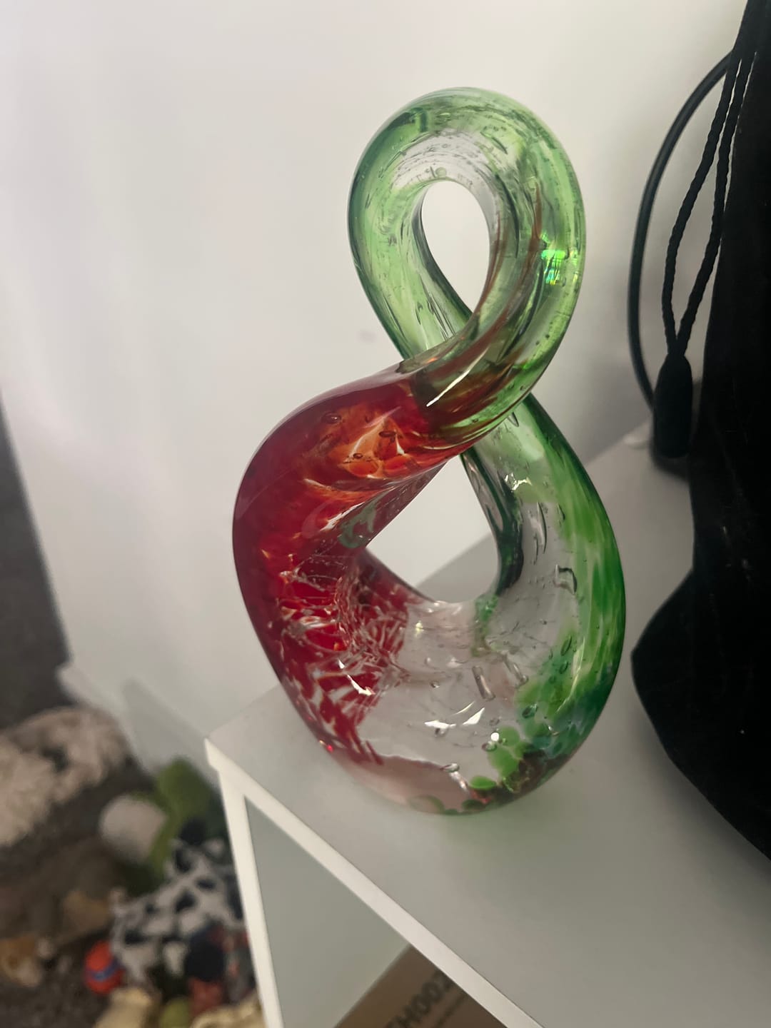 Customer photo review of Twisted Circle of Life with Cremation Ashes