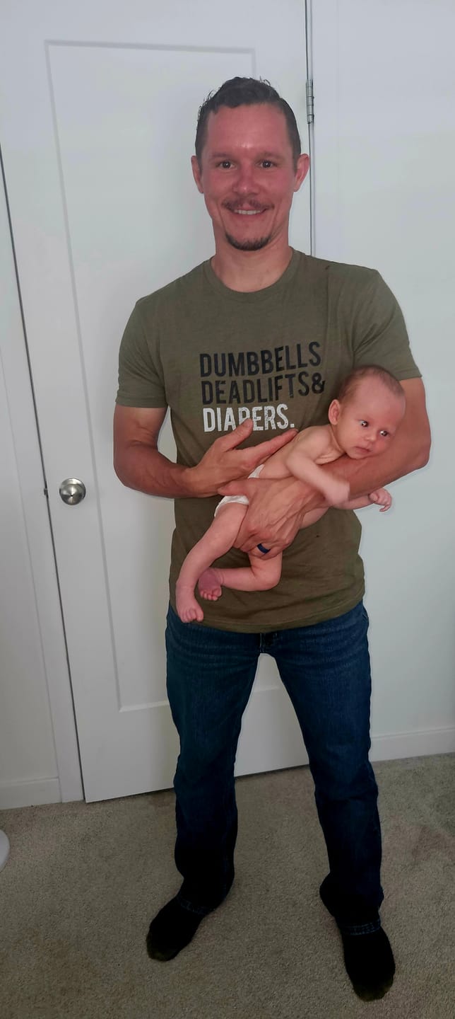 Customer photo review of Dads Future Spotter Onesie
