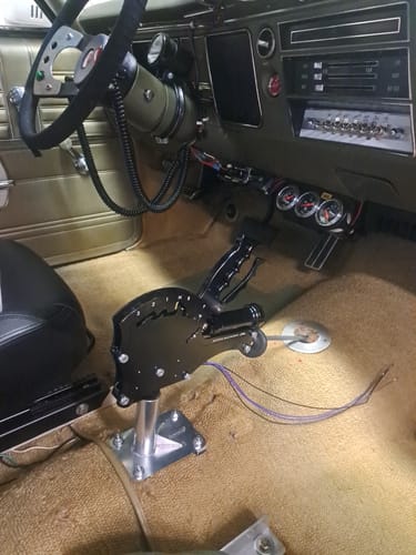 Customer photo review of TH400 3 Speed Reverse Pattern Operator Series Billet Shifter Front Exit