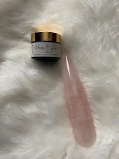 Customer photo review of Classic | Rose Quartz Pleasure Wand