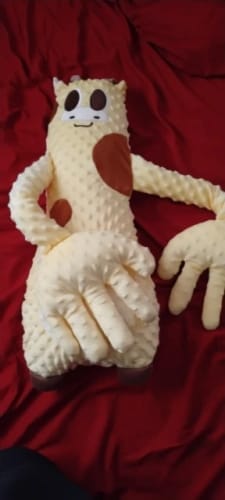 Customer photo review of Peluche abrazable con pulsaciones cálidas para bebé