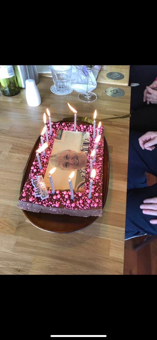 Customer photo review of Custom Image Brownie