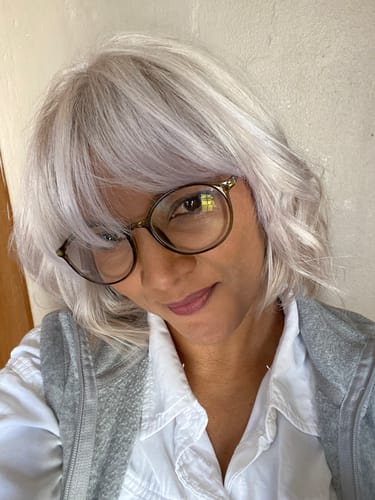 Customer photo review of Biosense Ultra Violet Spray 200ml | Neutralize Warm Tones