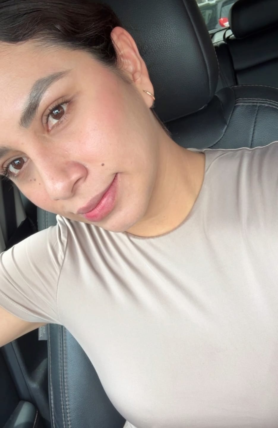 Customer photo review of Plump + Polish Barrier Tint
