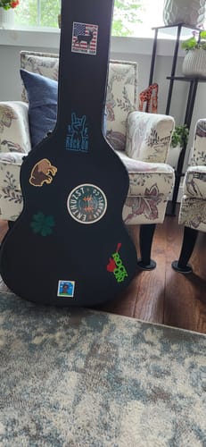 Customer photo review of DOUBLE TREE DECAL