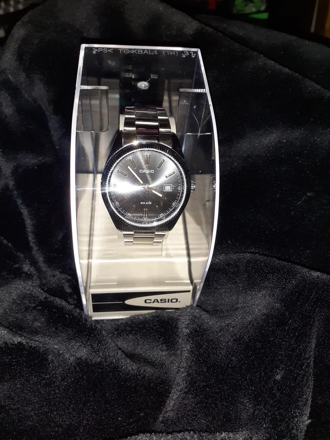 Customer photo review of Reloj Casio Análogo MTP-1302D-1A2V Negro 38,5mm