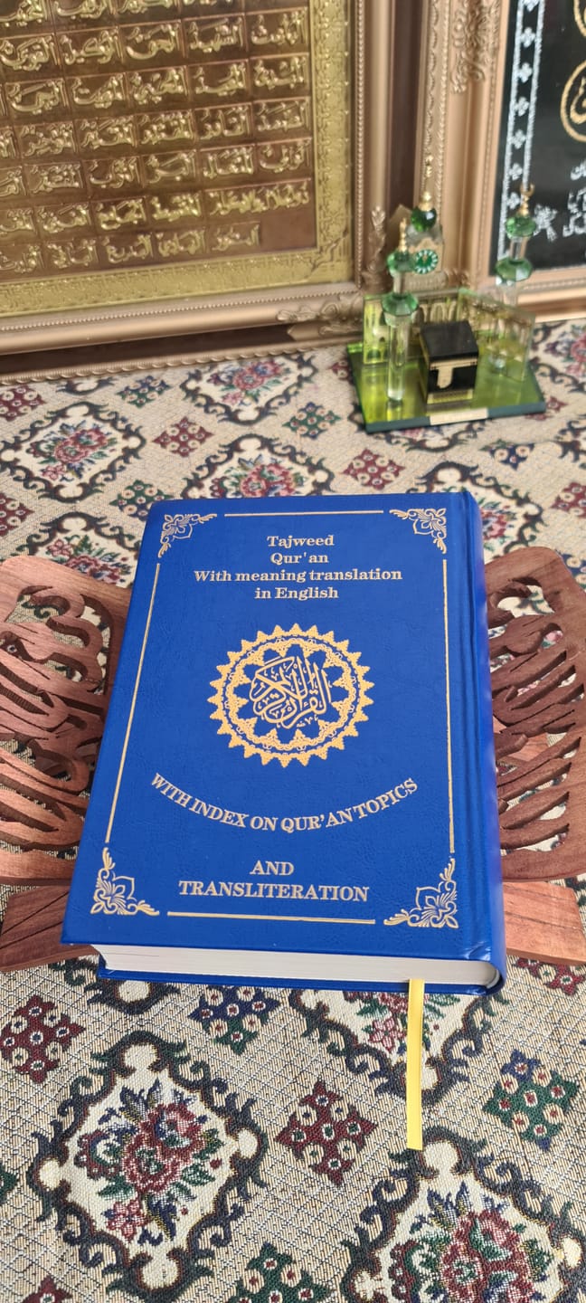 Customer photo review of Quran - Roman Transliteration + Translation