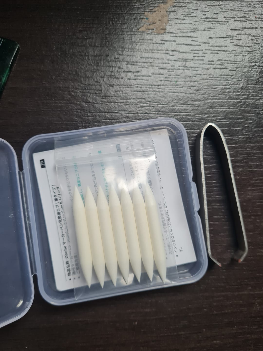 Customer photo review of Ohuhu Replacement Brush Nibs Of Honolulu & Honolulu B Series