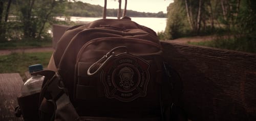 Customer photo review of Retten Löschen Schützen Bergen Feuerwehr Rubber Patch