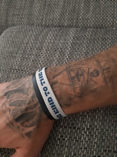 Customer photo review of be kind to the sea