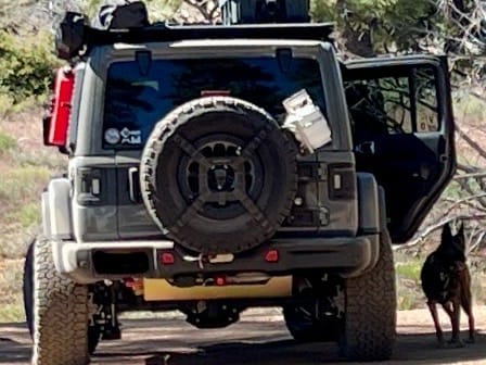 Customer photo review of Spare Tire Harness System
