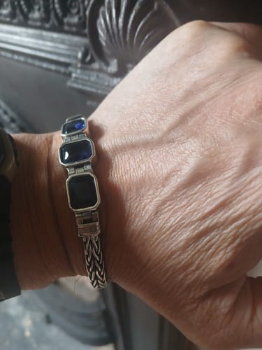 Customer photo review of OCEAN'S EMBRACE. - 925 STERLING SILVER