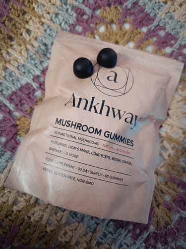 Customer photo review of 2-Month Mushroom Gummies