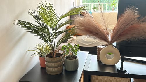 Customer photo review of Kunstpalm 80cm UV