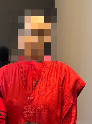 Customer photo review of D-9804-R - Readymade - Tabeer By Tawakkal Collection 2024