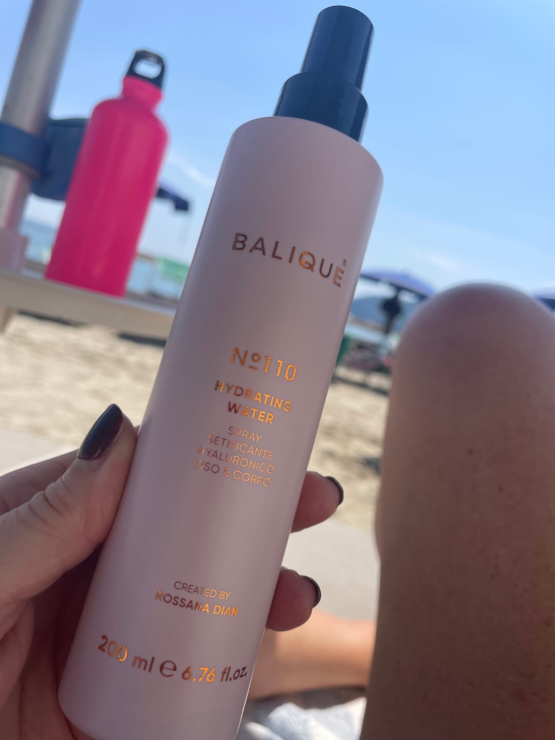 Customer photo review of N°110 - HYDRATING WATER - Spray setificante
