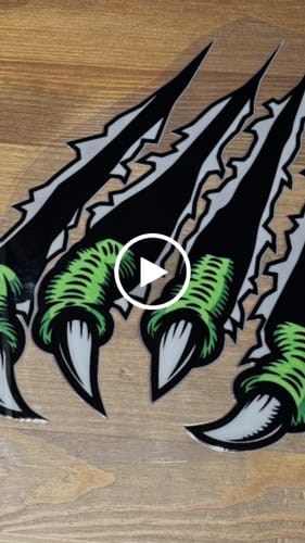 Customer video review of Custom UV DTF Gang Sheet Builder