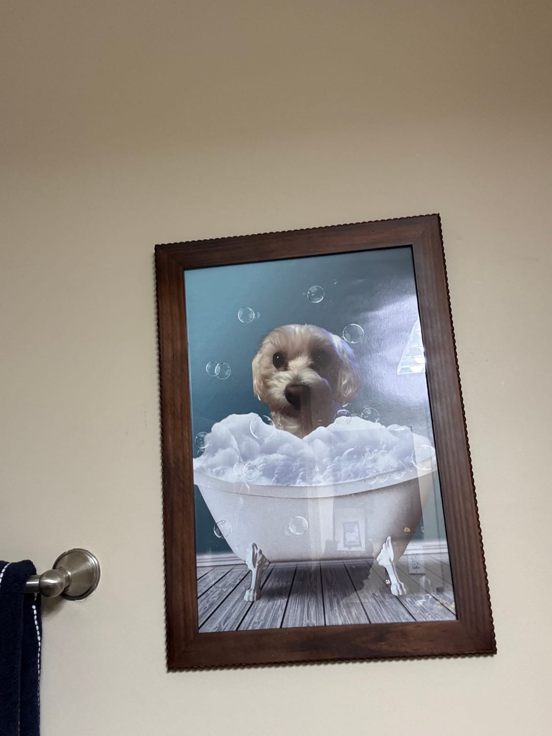 Customer photo review of Fun in the tub - Personalized poster