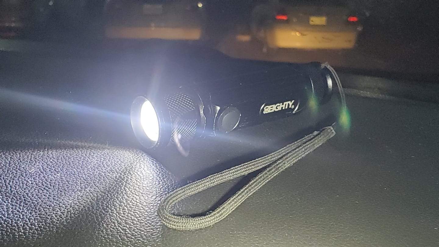 Customer photo review of 80Eighty® Flashlight