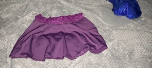 Customer photo review of Women's Solid Color Lace Mini Skirts Summer Sexy Short Skirt Sexy Ultra Short Skirt Party Lace Skirts