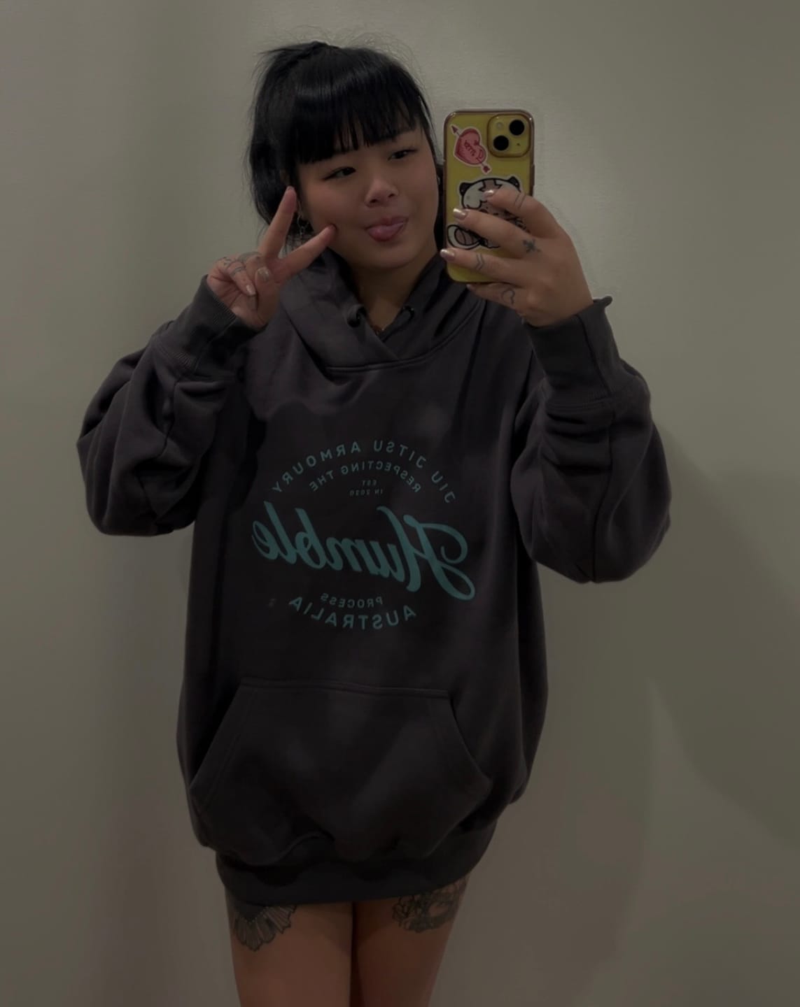 Customer photo review of Industry Hoodie