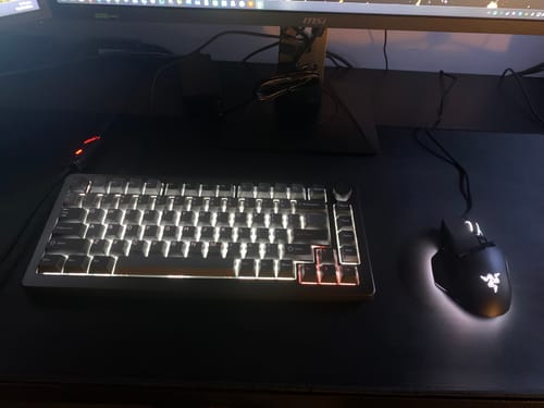 Customer photo review of DrunkDeer A75 Pro - Wired Actuation Distance Adjustable Magnetic Switch Keyboard
