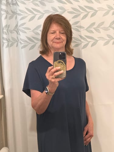 Customer photo review of Desi Nightgown - Starry Night