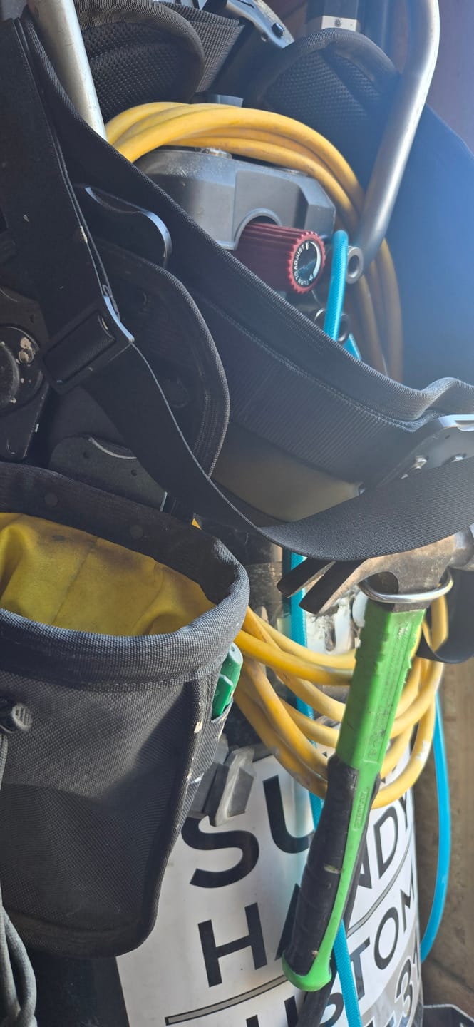 Customer photo review of LowBoy | Modular Tool Belt Panel