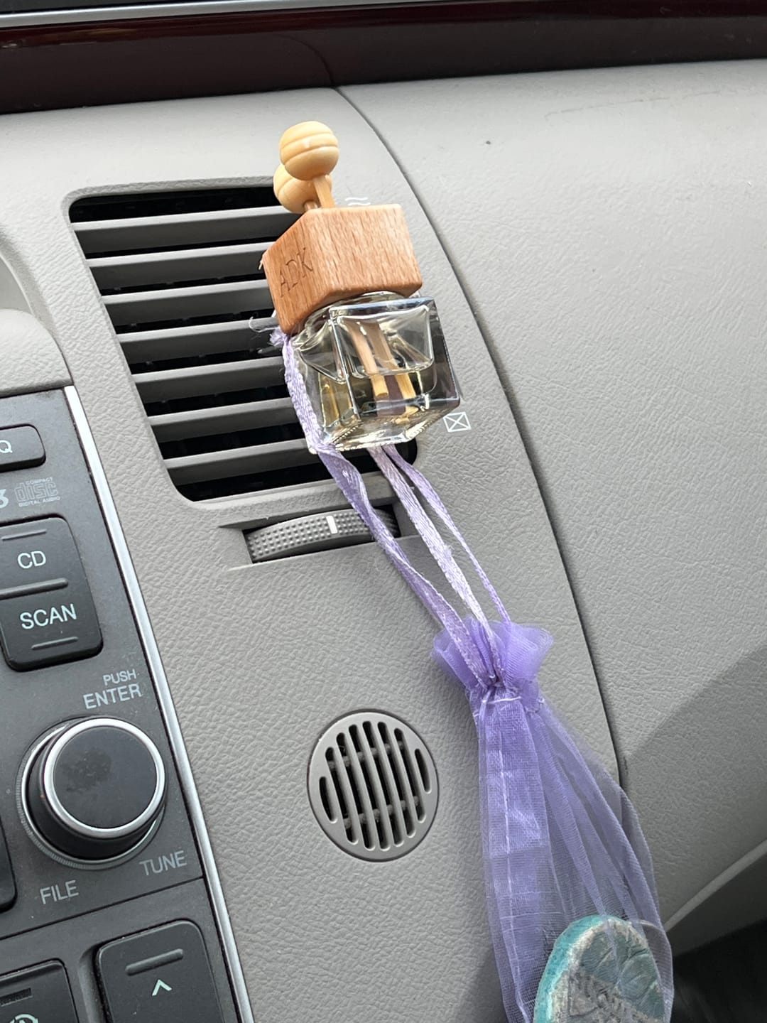 Customer photo review of Balsam & Cedar Car Freshener