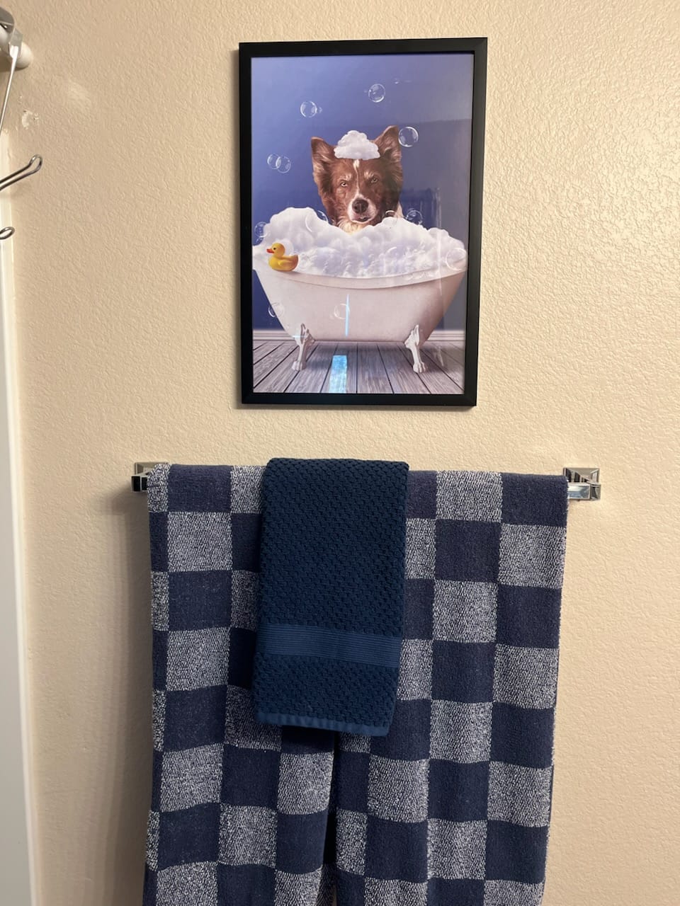 Customer photo review of Fun in the tub - Personalized poster