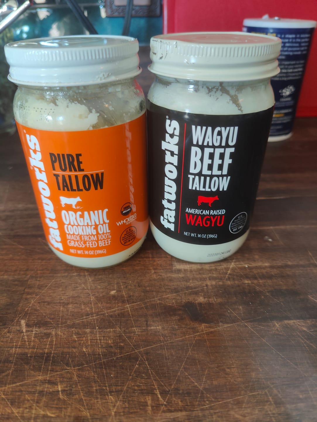 Customer photo review of Grass Fed Beef Tallow (14 oz)