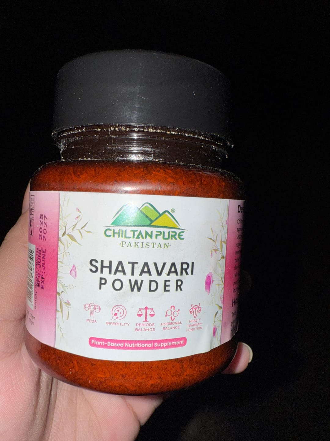 Customer photo review of Shatavari Powder - Embrace Feminine Wellness—zCure PCOS, Enhance Fertility, and Strengthen Ovaries Naturally
