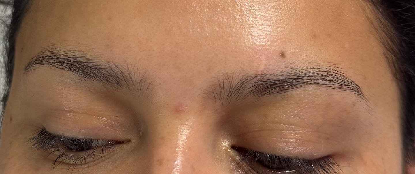 Customer photo review of Hybrid Stain and Eyebrow Lamination