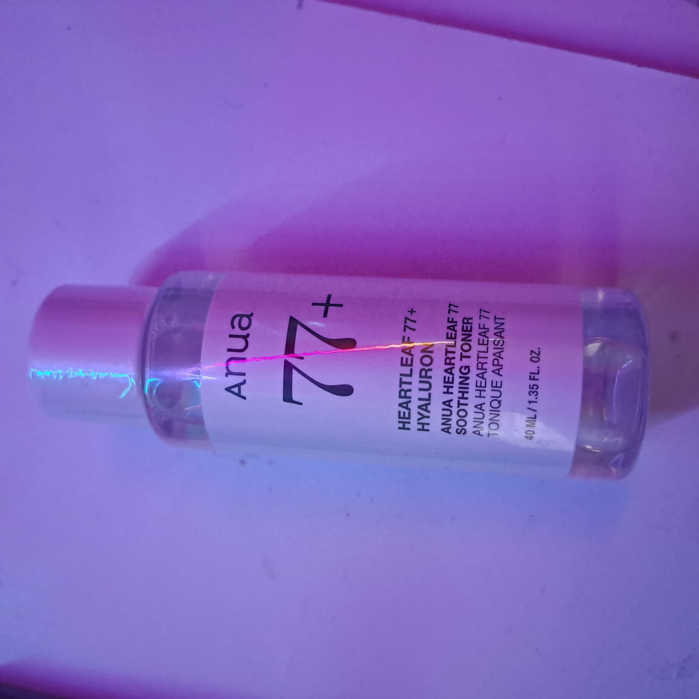 Customer photo review of Nomierinošs toniks Anua Heartleaf 77% Soothing Toner