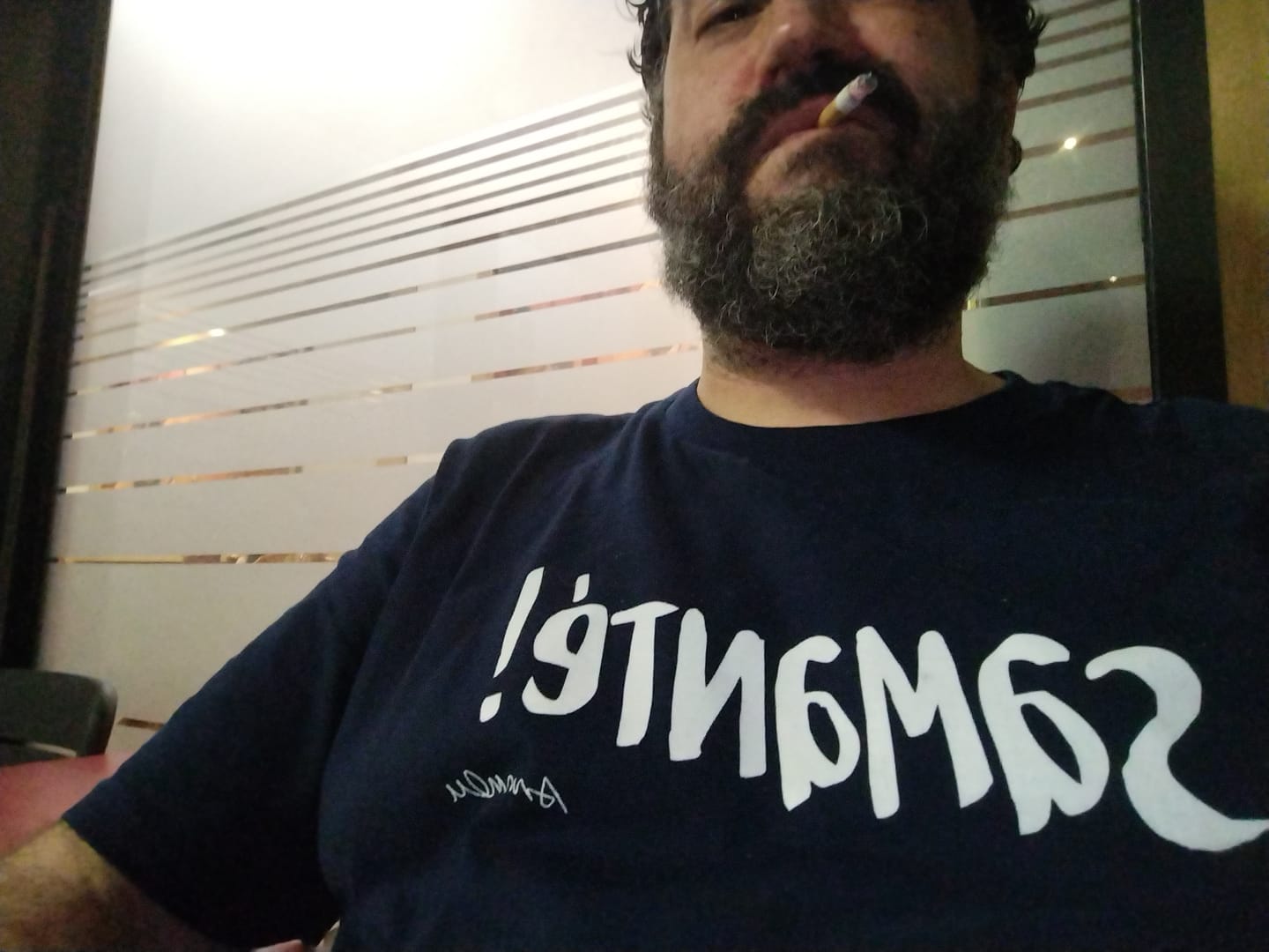 Customer photo review of Camiseta "Samanté!"