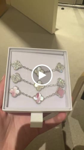Customer video review of Camilla Diamond Bracelet - Silver + White