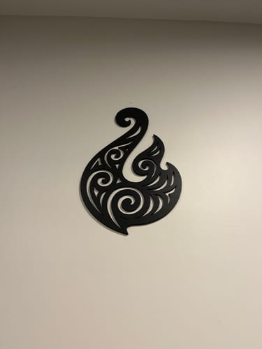 Customer photo review of Koru Swirl Fish hook