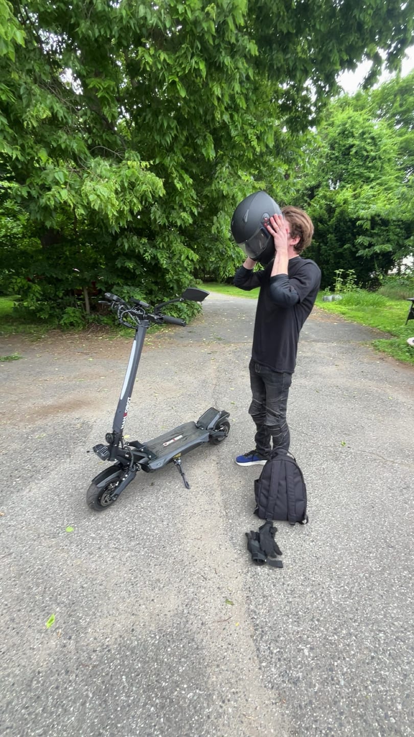 Customer photo review of NANROBOT N6 72V