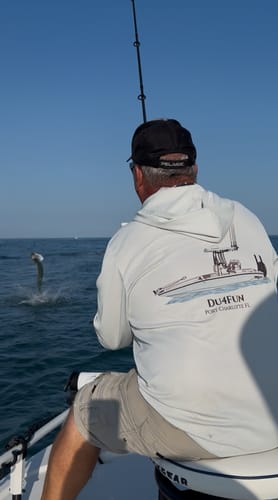 Customer photo review of Custom Dri-Fit Fishing Hoodies