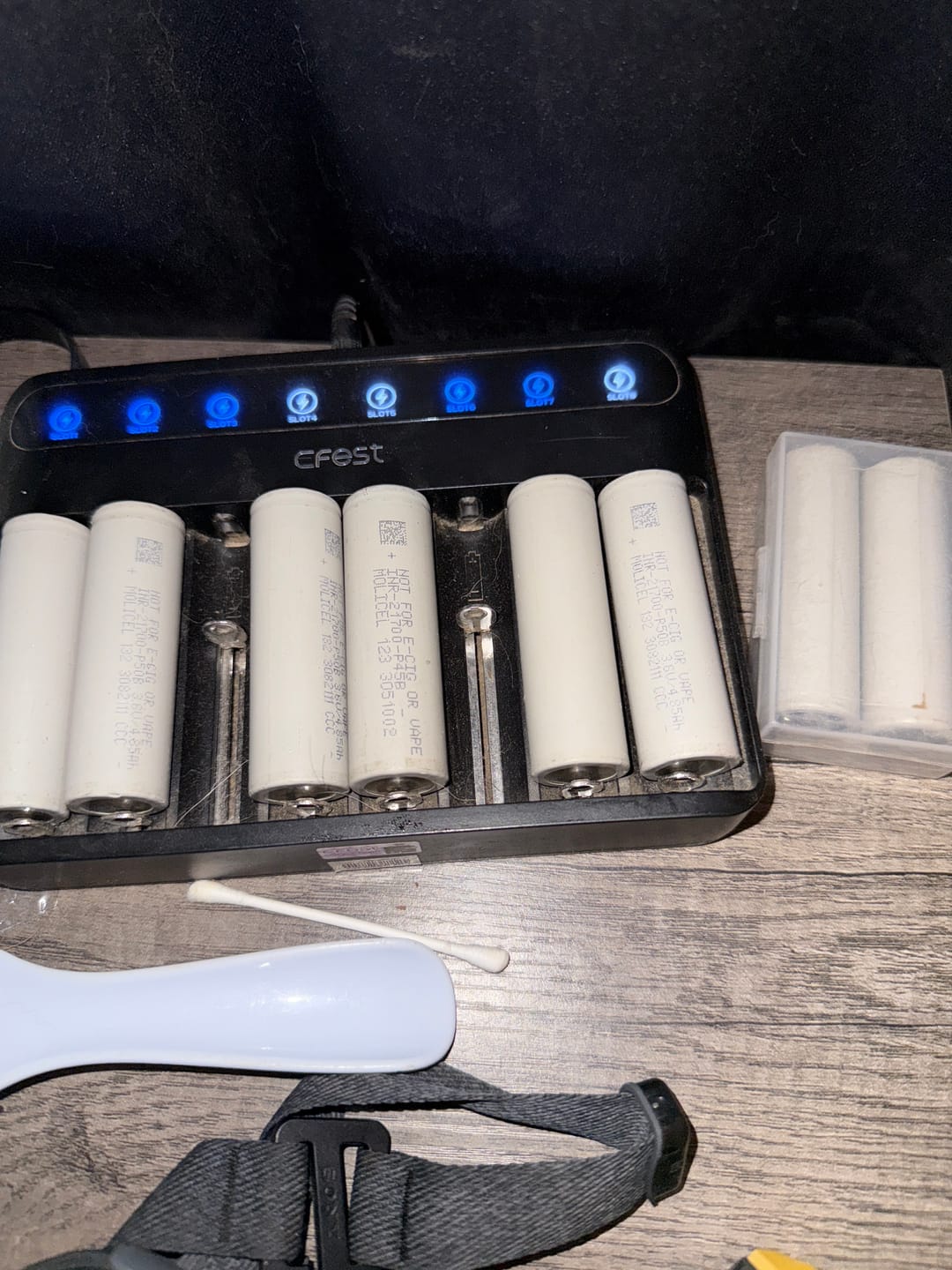 Customer photo review of Molicel P50B 21700 5000mAh 60A Battery