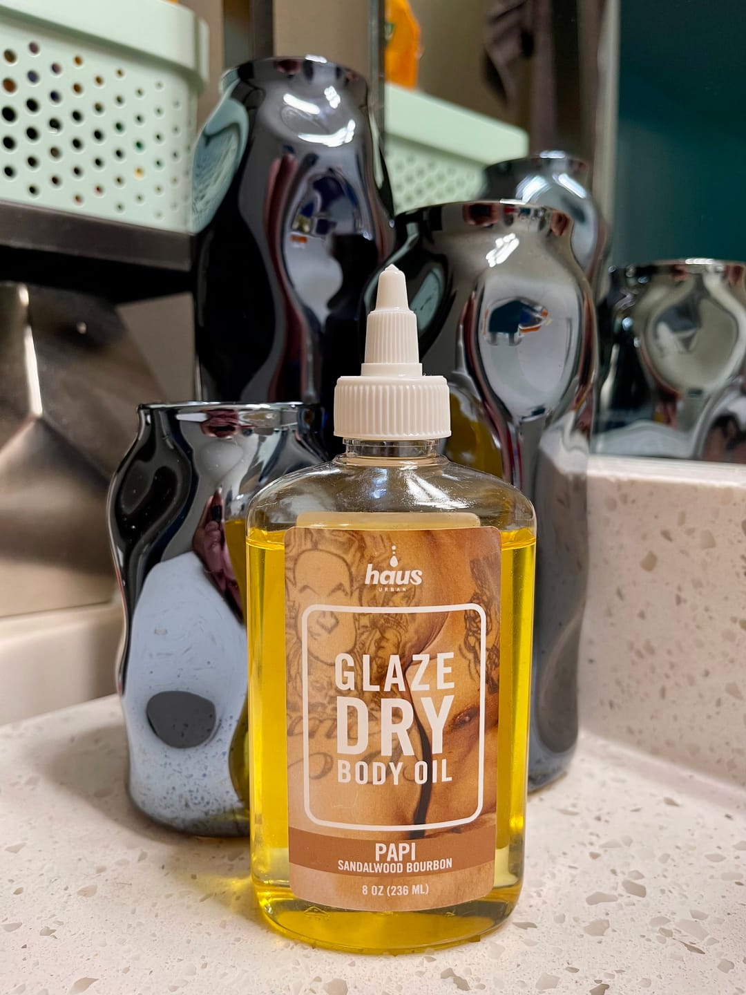 Customer photo review of GLAZE | Dry Oil Blend for Body