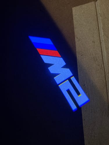 Customer photo review of BMW G SERIES DOOR LIGHTS