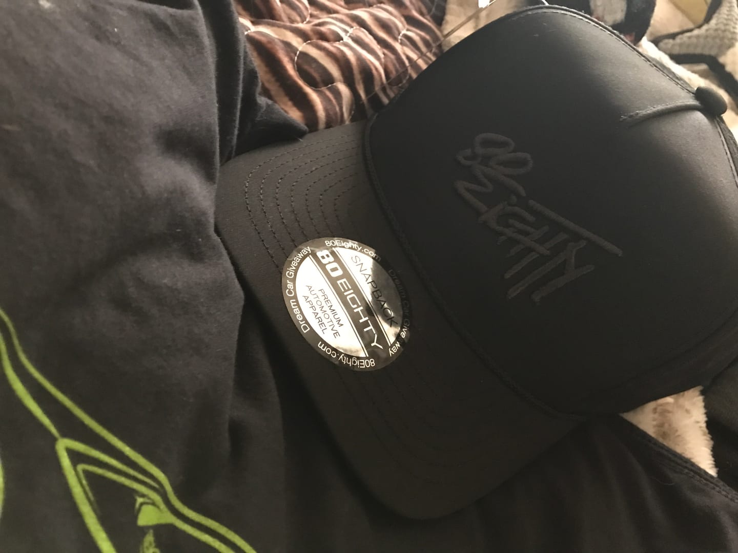 Customer photo review of 80Eighty® Triple Black Hat